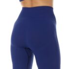 Damskie krótkie legginsy bezszwowe sportowe GYM