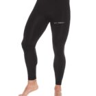 Męskie legginsy do biegania z długą nogawką RUNNING FORCE