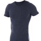 Męska wełniana koszulka z merynosów COMFORT WOOL