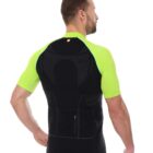 Koszulka rowerowa unisex krótki rękaw z suwakiem