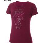 Damska Koszulka z krótkim rękawem z merynosów OUTDOOR WOOL PRO