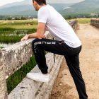 Męskie spodnie dresowe FUSION z długą nogawką