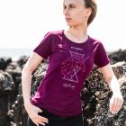 Damska Koszulka z krótkim rękawem z merynosów OUTDOOR WOOL PRO