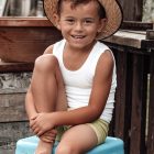 Chłopięcy bezrękawnik bawełniany COMFORT COTTON Junior