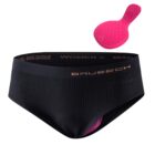 Majtki damskie z wkładką rowerową