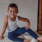 Dziecięce bawełniane legginsy COMFORT COTTON Junior