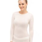 Damska koszulka z długim rękawem z wełną merino COMFORT WOOL
