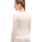 Damska koszulka z długim rękawem z wełną merino COMFORT WOOL
