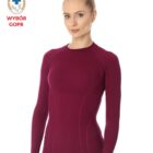 Koszulka damska wełniana z długim rękawem ACTIVE WOOL