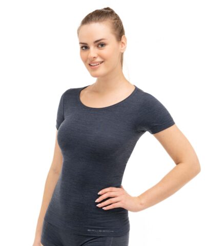 Wełniana damska koszulka z merino COMFORT WOOL