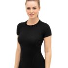 Koszulka damska z wełną merino z krótkim rękawem ACTIVE WOOL