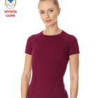 Koszulka damska z wełną merino z krótkim rękawem ACTIVE WOOL