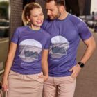 Męska koszulka turystyczna z krótkim rękawem