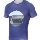 Męska koszulka turystyczna z krótkim rękawem