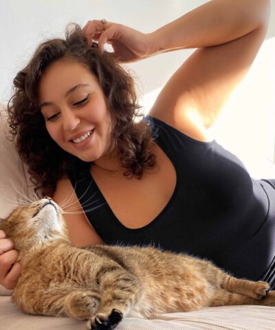 Damska koszulka na ramiączkach z wełną merino plus size COMFORT WOOL